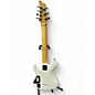 Used Schecter Guitar Research Demon 7 String White Solid Body Electric Guitar