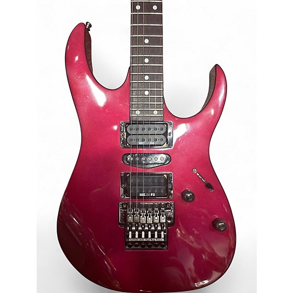 Used 1991 Ibanez RG570 Endorsee Custom Grape Ice Solid Body Electric Guitar