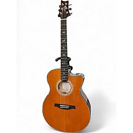 Used 2020 PRS ANGELUS A50E NATURAL TOP FLAMED CHARCOAL BACK Acoustic Electric Guitar