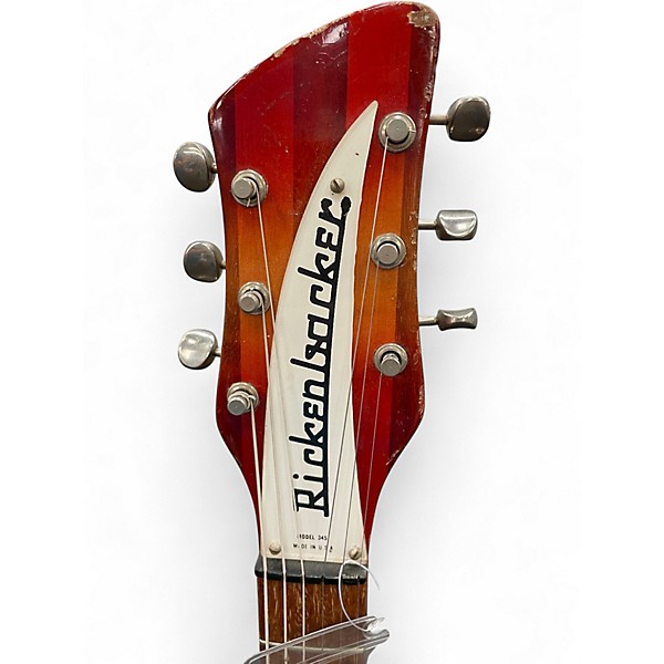 Vintage 1968 Rickenbacker 345 Fireglo Hollow Body Electric Guitar