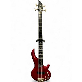 Used Cort curbow Red Electric Bass Guitar