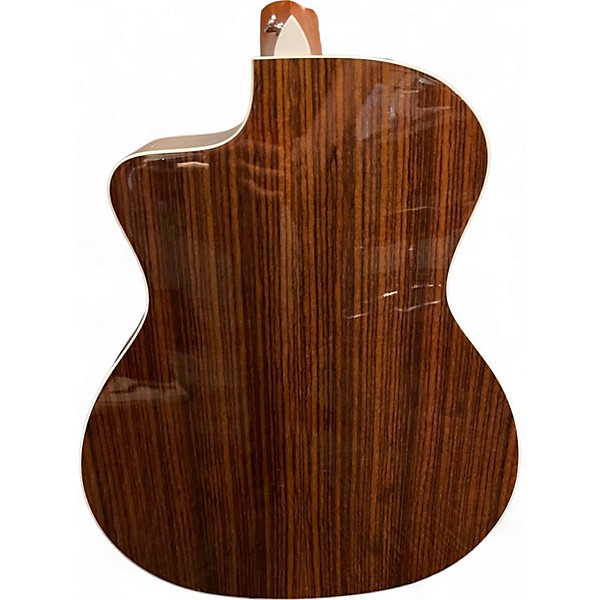 Used Taylor 214CE Deluxe Natural Acoustic Electric Guitar