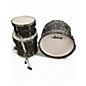Used Ludwig 3 Piece Classic Maple 3-Piece Fab Shell Pack With 22" Bass Dr black oyster pearl Drum Kit thumbnail