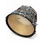 Used Ludwig 3 Piece Classic Maple 3-Piece Fab Shell Pack With 22" Bass Dr black oyster pearl Drum Kit