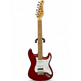 Used Jay Turser JT300 Candy Apple Red Solid Body Electric Guitar