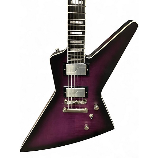 Used Epiphone PROPHECY FUTURA Trans Purple Burst Solid Body Electric Guitar
