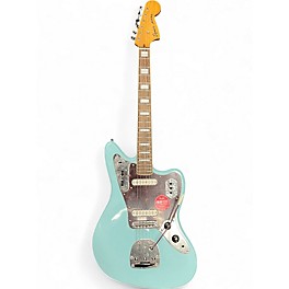 Used Squier Class Vibe 70's Jaguar limited edition Daphne Blue Solid Body Electric Guitar