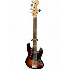 Used Squier Affinity Jazz Bass V 5 String 2 Color Sunburst Electric Bass Guitar