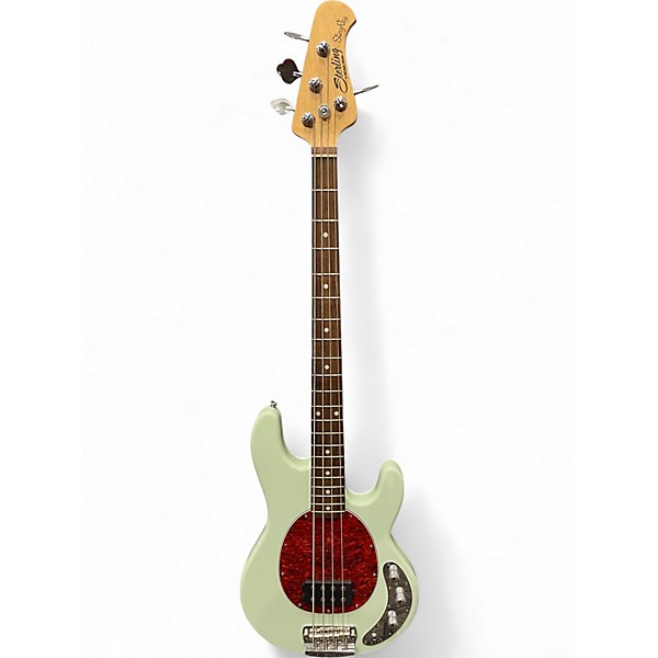 Used Sterling by Music Man RAY24 Seafoam Green Electric Bass Guitar