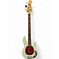 Used Sterling by Music Man RAY24 Seafoam Green Electric Bass Guitar thumbnail