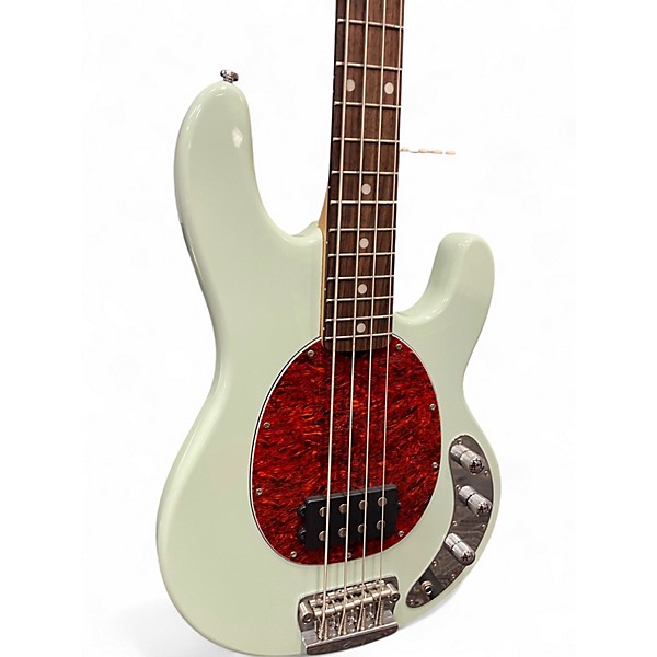 Used Sterling by Music Man RAY24 Seafoam Green Electric Bass Guitar