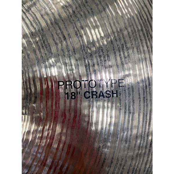 Used Paiste 18in Signature Prototype Crash Cymbal