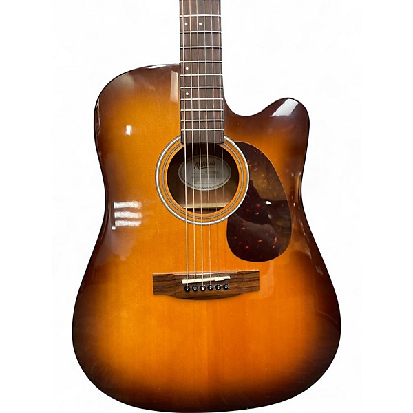 Used Mitchell T311CE Tobacco Sunburst Acoustic Electric Guitar