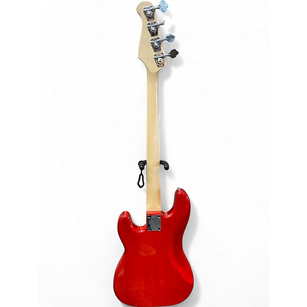 Used Aio pb4 tiger amber Electric Bass Guitar