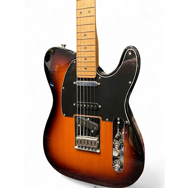 Used Fender Deluxe Nashville Telecaster 2 Color Sunburst Solid Body Electric Guitar