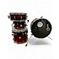 Used Pearl 4 Piece Concept Series Red Sparkle Drum Kit thumbnail