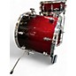 Used Pearl 4 Piece Concept Series Red Sparkle Drum Kit