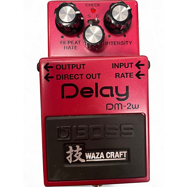 Used BOSS DM2W Delay Waza Craft Effect Pedal