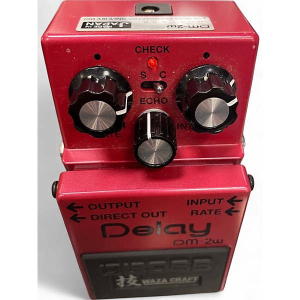 Used BOSS DM2W Delay Waza Craft Effect Pedal