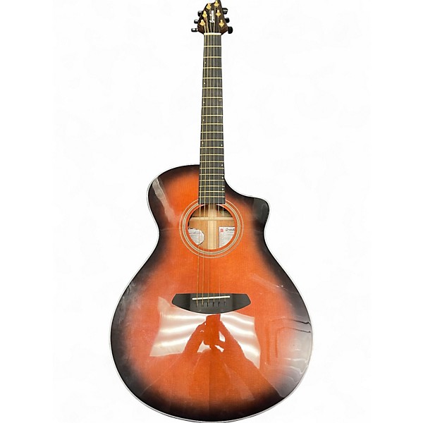 Used Breedlove PERFORMER CONCERT Tobacco Burst Acoustic Electric Guitar