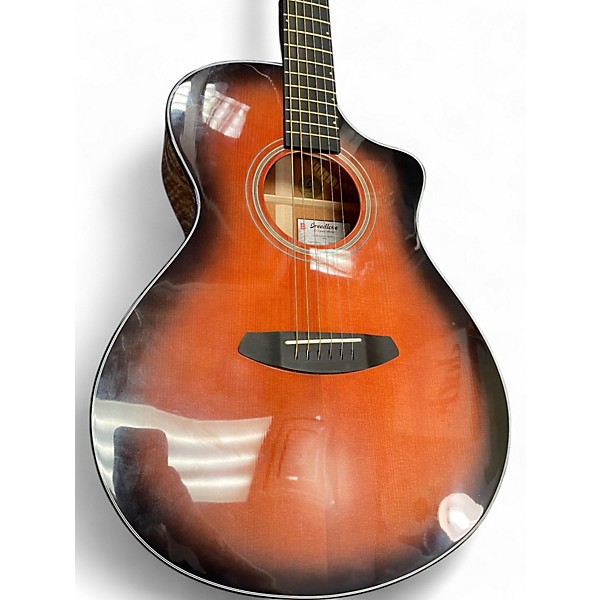 Used Breedlove PERFORMER CONCERT Tobacco Burst Acoustic Electric Guitar