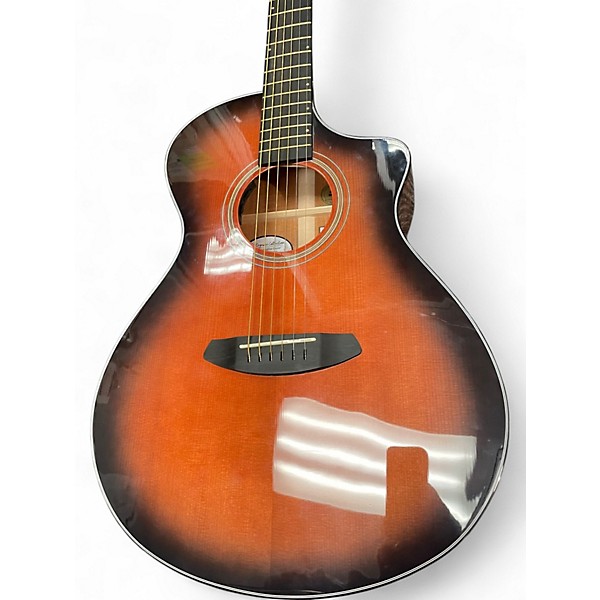 Used Breedlove PERFORMER CONCERT Tobacco Burst Acoustic Electric Guitar