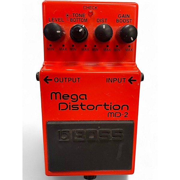 Used BOSS MD2 Mega Distortion Effect Pedal