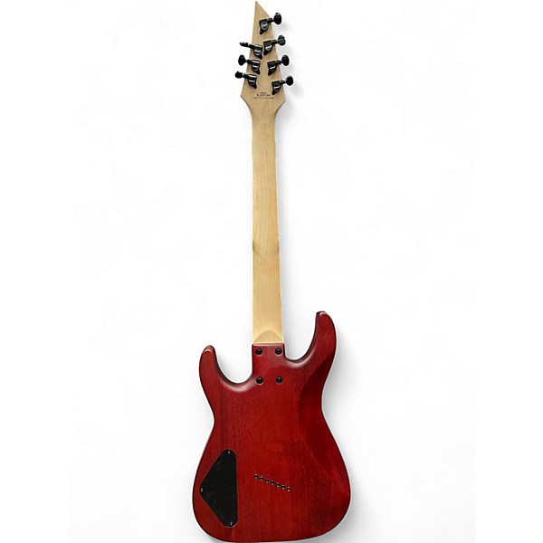 Used Jackson DKAF7 Trans Red Solid Body Electric Guitar
