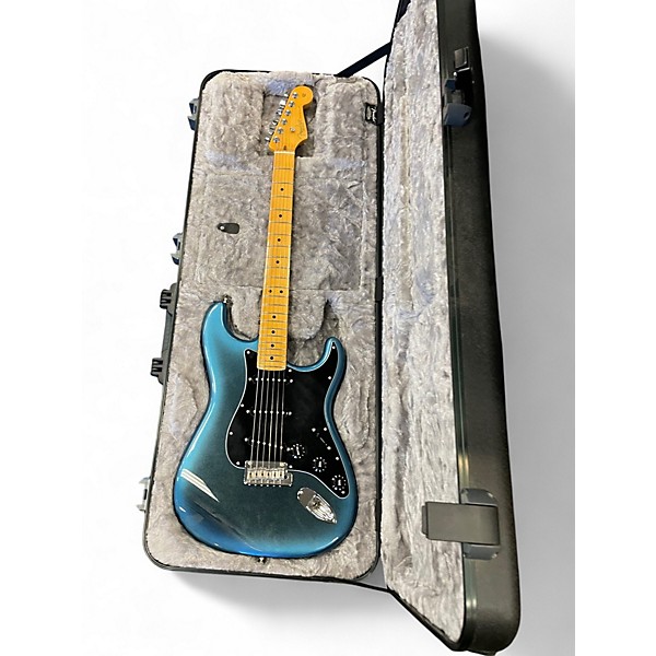 Used 2020 Fender American Professional II Stratocaster Dark Night Solid Body Electric Guitar,Specials : American Fashion Style Bags On Sale