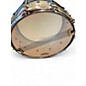 Used Pork Pie 14X6.5 Aluminum Maple Hybrid Snare Drum Champagne Sparkle Drum
