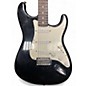 Used Fender Standard Stratocaster Black Solid Body Electric Guitar