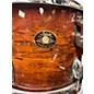 Used Ludwig 4 Piece USA Legacy Maple Exotic Custom w/ Atlas Hardware Mahogany Stained Maple Drum Kit