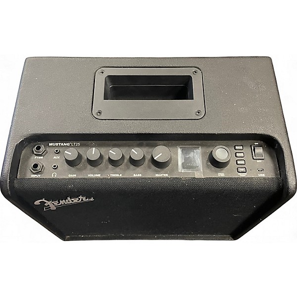Used Fender Used Fender Mustang LT25 25W 1x8 Guitar Combo Used Fender Used Fender Mustang LT25 25W 1x8 Guitar Combo