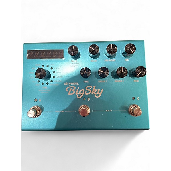 Used Strymon Bigsky Reverb Effect Pedal