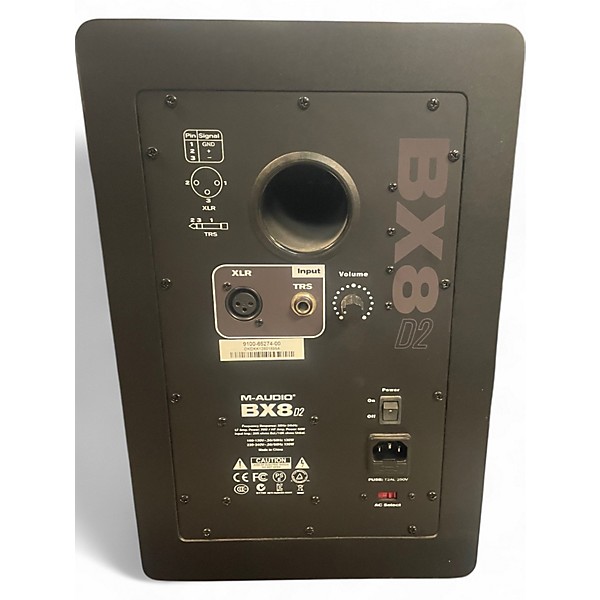 Used M-Audio BX8 D2 Pair Powered Monitor