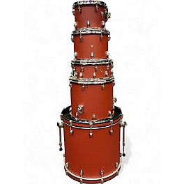 Used Orange County Drum & Percussion 5 Piece Venice Series TUSCAN RED Drum Kit