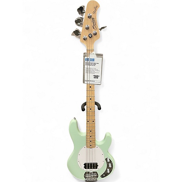 Used Sterling by Music Man SUB Series Mint Green Electric Bass Guitar