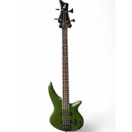 Used Jackson  SPECTRA SBXIV Green Electric Bass Guitar