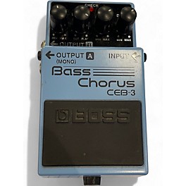 Used BOSS CEB3 Bass Chorus Bass Effect Pedal