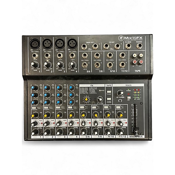 Used Mackie Used Mackie Mix12FX Unpowered Mixer | Guitar Center