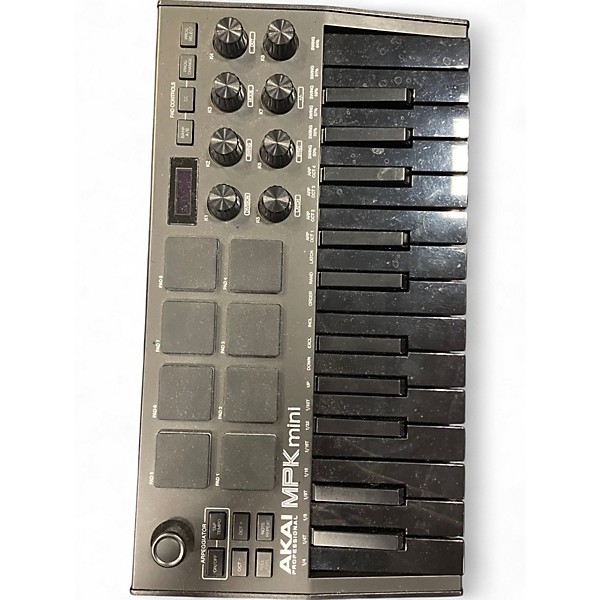 Used Akai Professional MPK Mini MIDI Controller