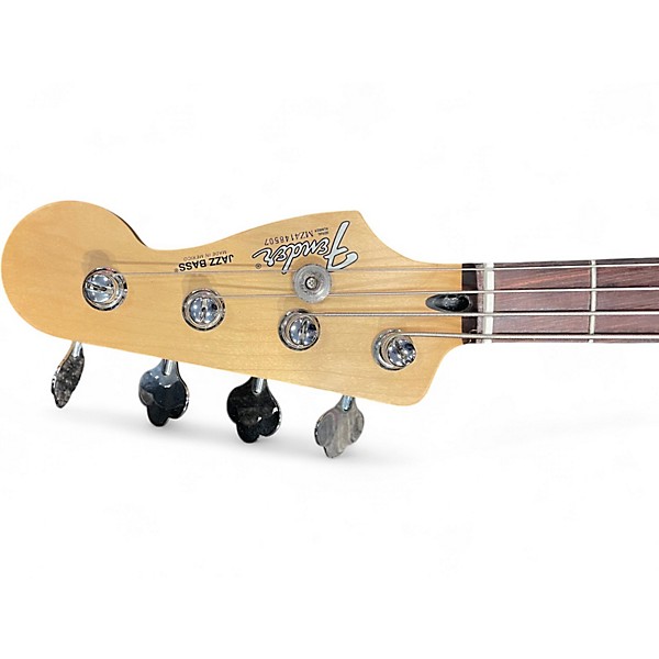 Used Fender Standard Jazz Bass Sage Green Metallic Electric Bass Guitar
