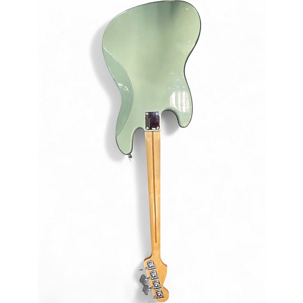 Used Fender Standard Jazz Bass Sage Green Metallic Electric Bass Guitar