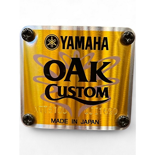 Used Yamaha 6 Piece Oak Custom MATTE SEDONA Drum Kit