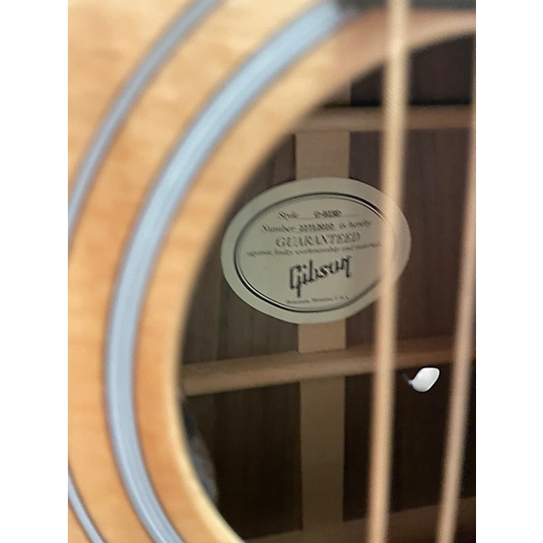 Used Gibson G Bird Natural Acoustic Electric Guitar