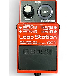 Used BOSS RC1 Loop Station Pedal