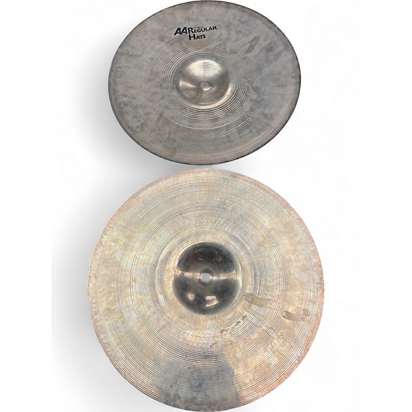 Used SABIAN 14in AA REGULAR HATS PAIR Cymbal