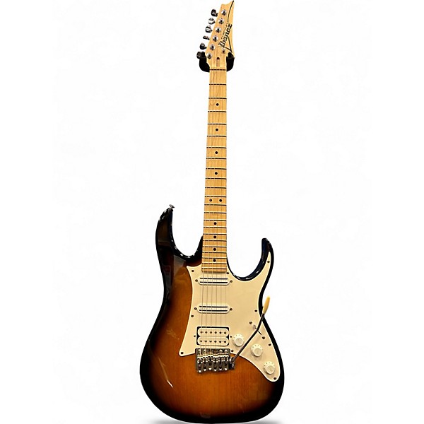 Used 2010s Ibanez AT-10P Premium 2 Color Sunburst Solid Body Electric Guitar