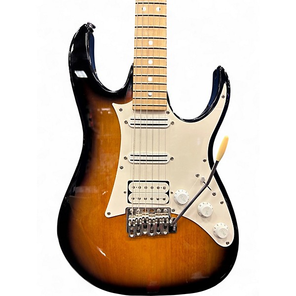 Used 2010s Ibanez AT-10P Premium 2 Color Sunburst Solid Body Electric Guitar