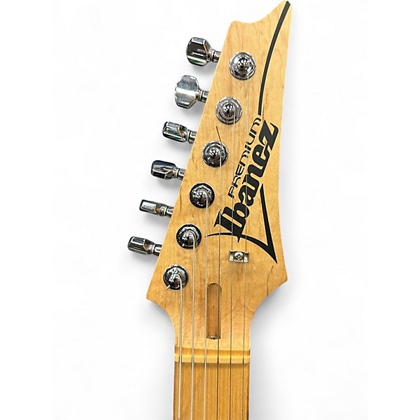 Used 2010s Ibanez AT-10P Premium 2 Color Sunburst Solid Body Electric Guitar
